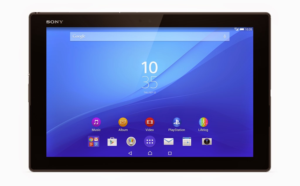 Sony Xperia Z4 Tablet Announced, comes with 2K Display