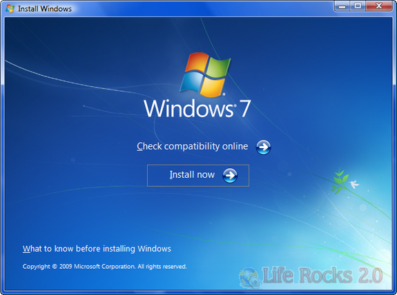 Install Windows 7_1
