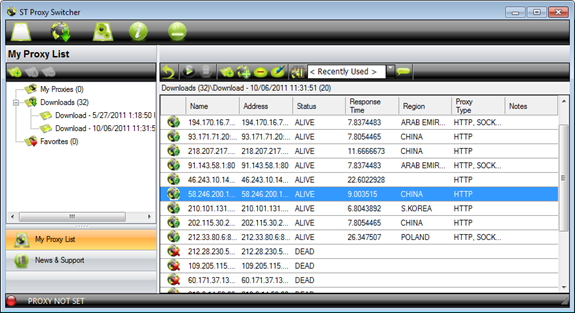 Create and Manage Proxy Servers on Windows