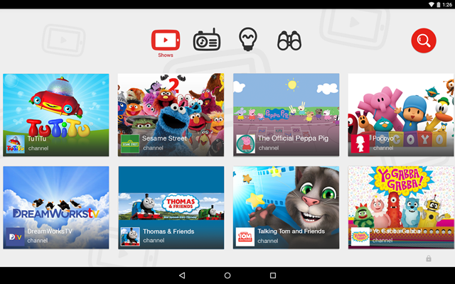 YouTube Kids now Available for iOS and Android (APK Inside)