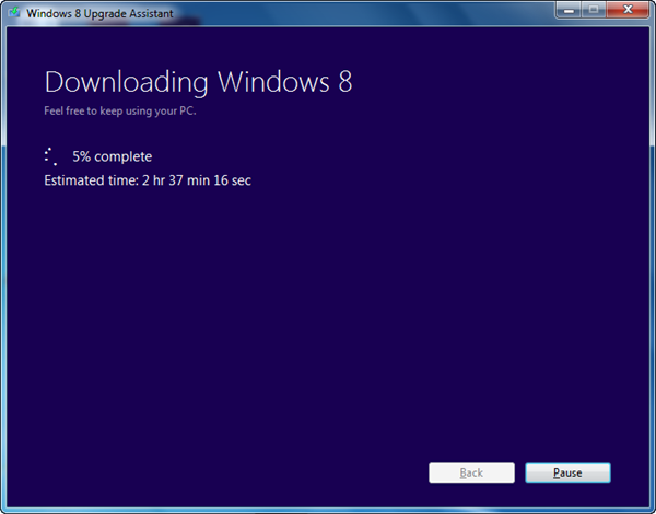 downloading windows
