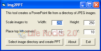 Convert Image to Power Point