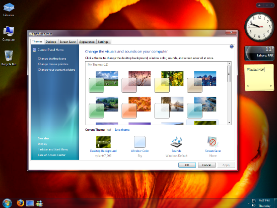 Free Windows 7 Transformation Pack Windows Vista