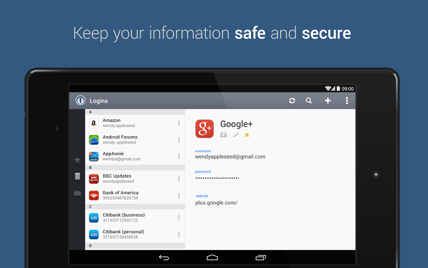 msecure vs 1password 2014