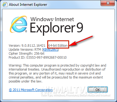 internet explorer 7 for 64 bit