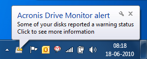 Acronis Drive Monitor