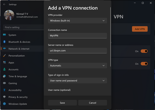 ChrisPC Free VPN Connection 4.07.06 for windows download