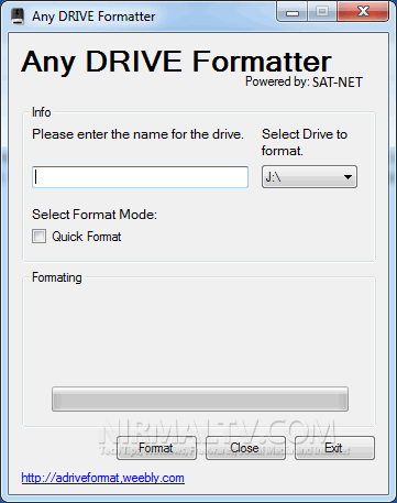 Any drive Formatter