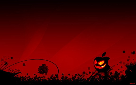 Apple_Halloween_by_bioeraser