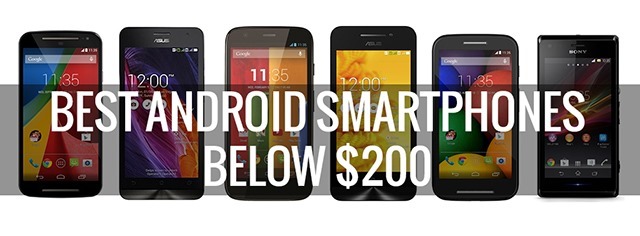 Best android smartphones below $200
