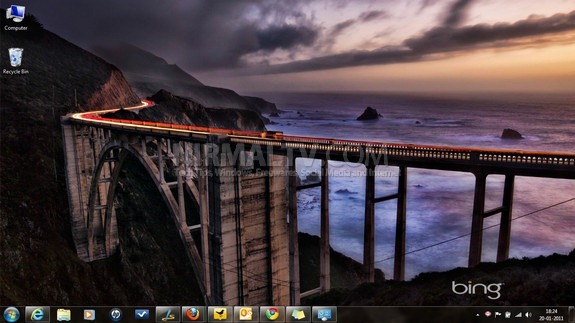 Download Free Windows 7 Best of Bing 5 Theme