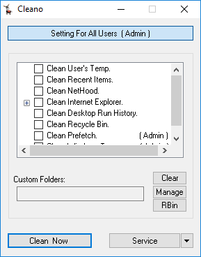 Clean Temporary Files