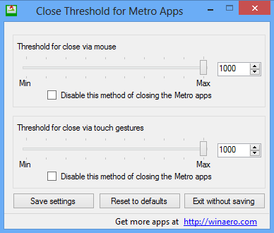 Close metro apps