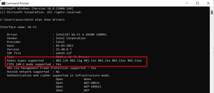 Enable 5GHz Wi-Fi on Windows