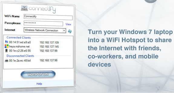 How to Turn Your Windows Laptop into a Wi-Fi Hotspot - Connectify