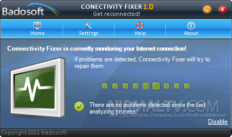 Connectivity fix