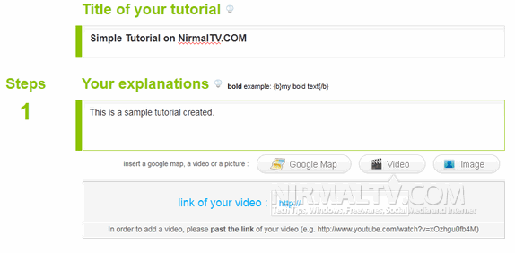 Create Tutorials