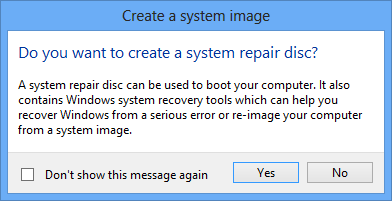 Create system image