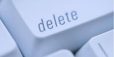 Delete computer key.