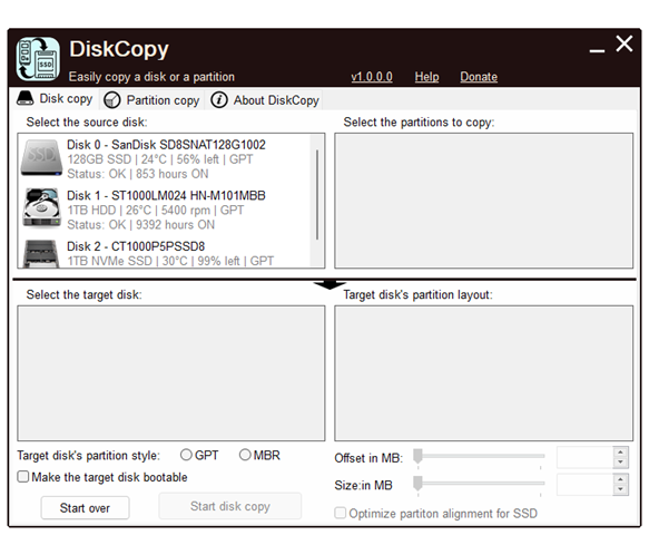 Clone a Hard Disk