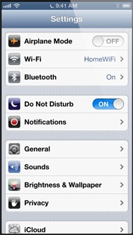 Do not disturb