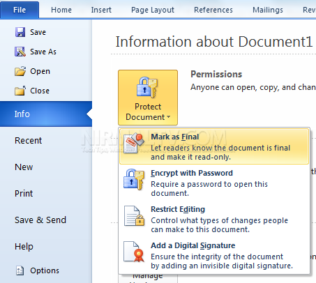 Document protection