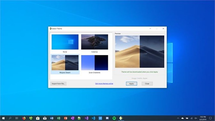 Dynamic Wallpapers on Windows 10