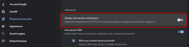 Enable https