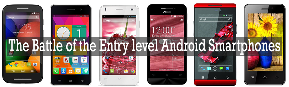 Entry level Android smartphones below 6k
