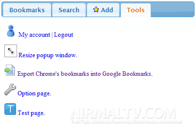 Export Chrome bookmarks