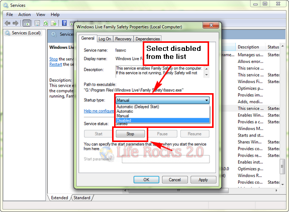 how to find windows live family safety file