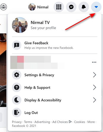 Enable Dark Mode on Facebook