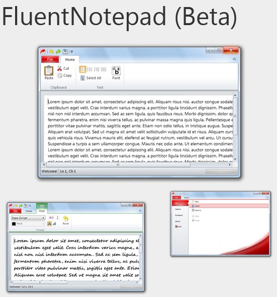 FluentNotepad_Beta_2_Release_by_SalvoG92