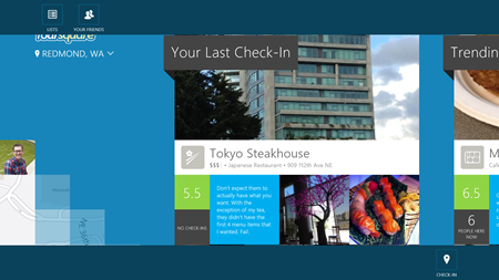 Foursquare for windows 81