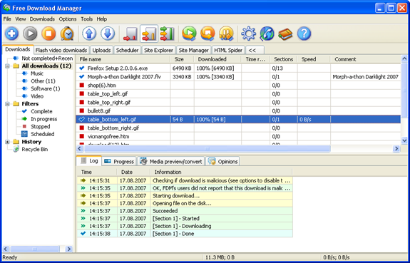 internet downloader manager free download for windows xp