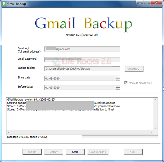 Gmail Backup