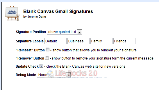 Add a HTML Signature in Gmail