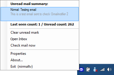 Gmail Notifier 2_notification