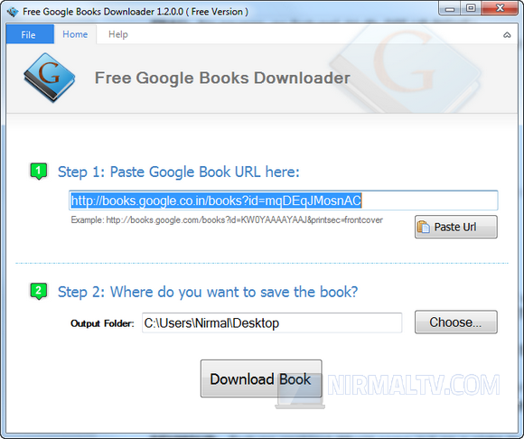 Google Books downloader