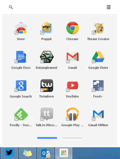 Google Chrome launcher