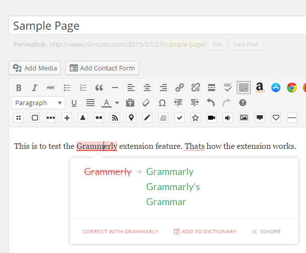 grammarly type free website