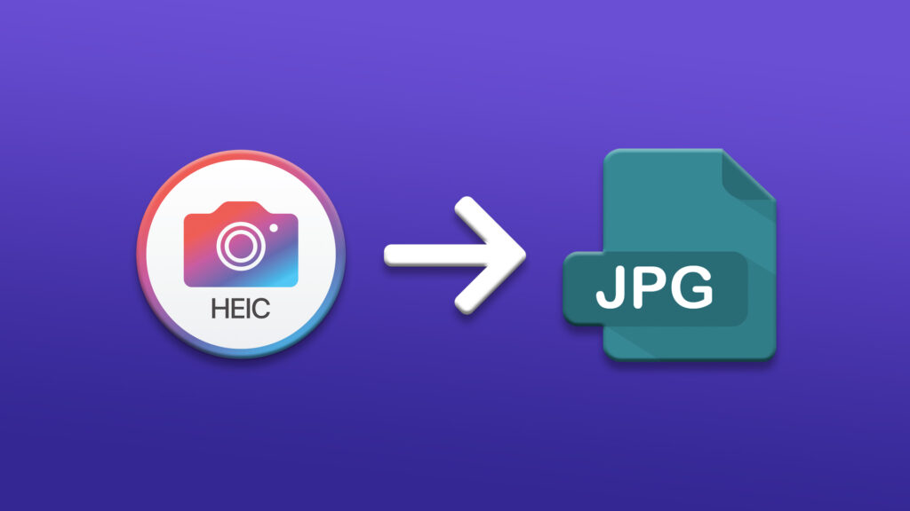 Convert HEIC to JPG on macOS
