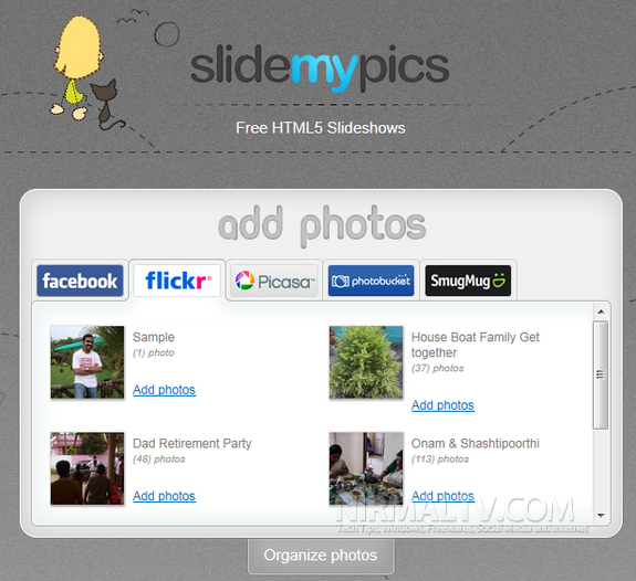 HTML Slideshow