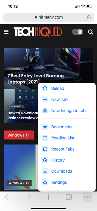 incognito tab for google chrome app store