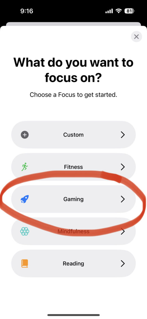 Create a Game Mode on iPhone
