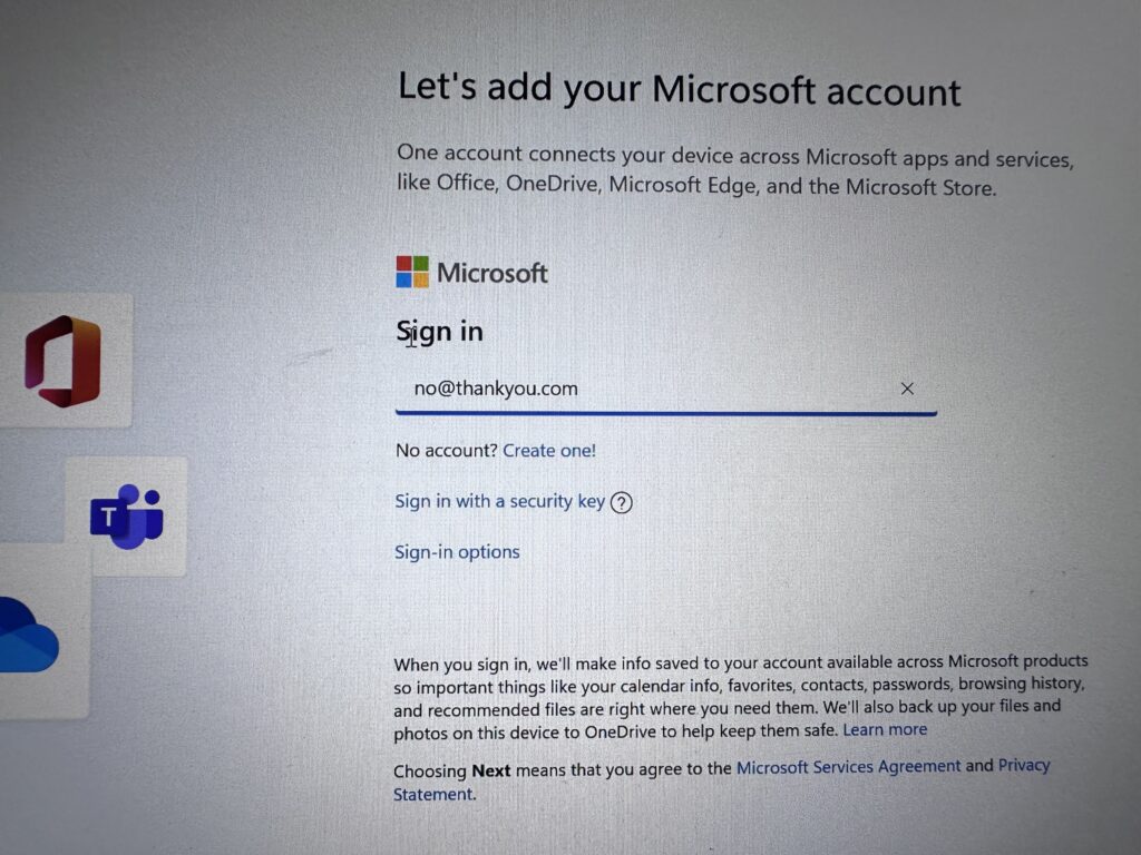 Install Windows 11 Without a Microsoft Account
