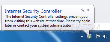 Internet Security Controller