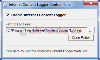 Internet Content Logger