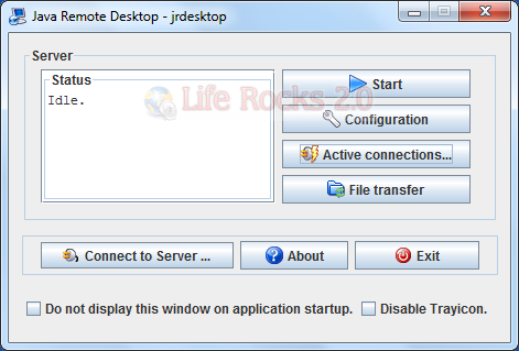 Java Remote Desktop