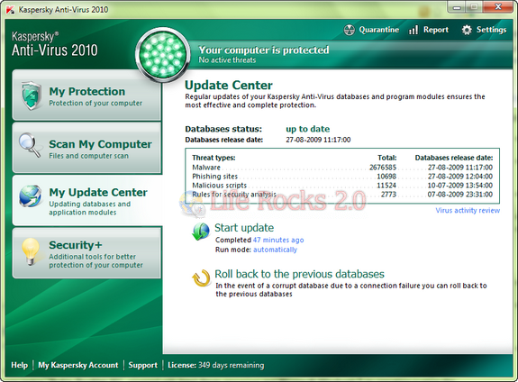 kaspersky antivirus download gratuito grave 2010